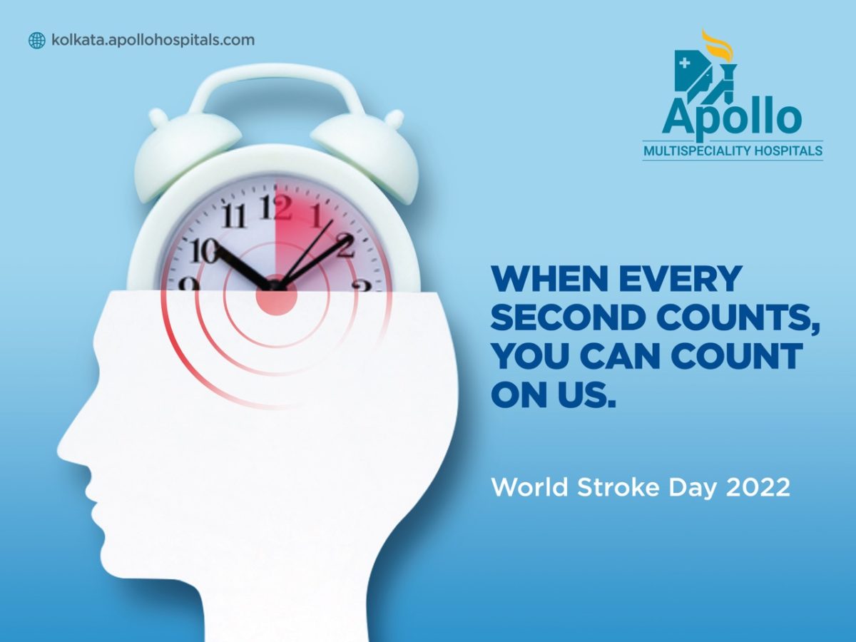 On the occasion of World Stroke Day Apollo Multispeciality Hospitals Kolkata creates awareness about Brain Stroke and how to revive such patients